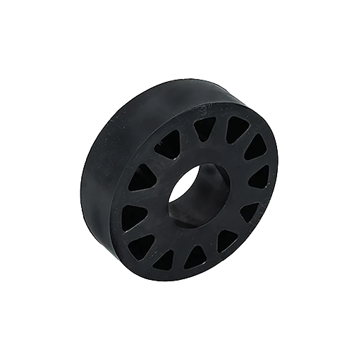 Straight Flex Wheels- 3" OD x 1" Wide Straight Flex Wheel (1-1/4" Round Stretch, 45A)