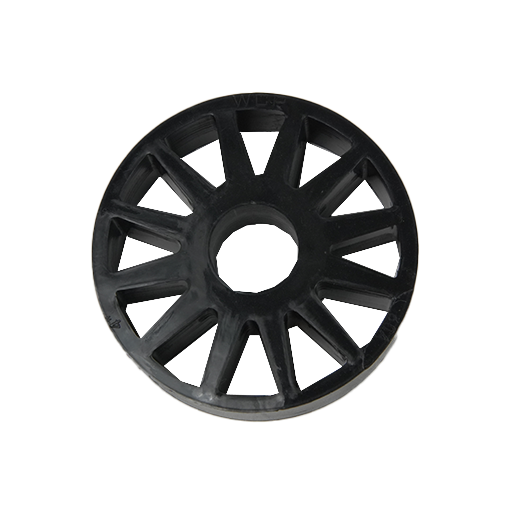 4" OD x 1" Wide Straight Flex Wheel (1-1/4" Round Stretch, 60A)