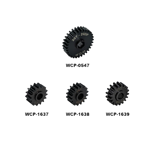 WCP Kit-0087 X1 Gear Ratio Set for Swerve X2S modules and 8 mm SplineXS-bore input