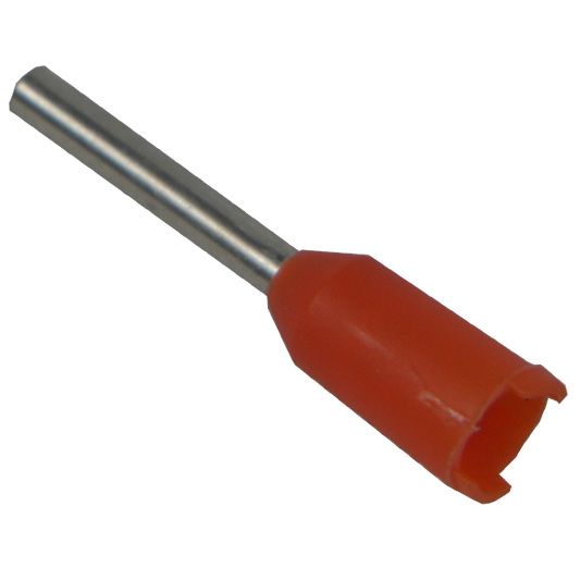 Pack of 20 Weidmuller ferrules for 16–20 AWG wire. Crimp-on connectors ensure clean, secure wiring to PDP, PCM, and VRM Weidmuller ports. 