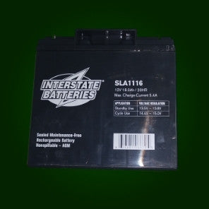 Interstate SLA Battery x 2