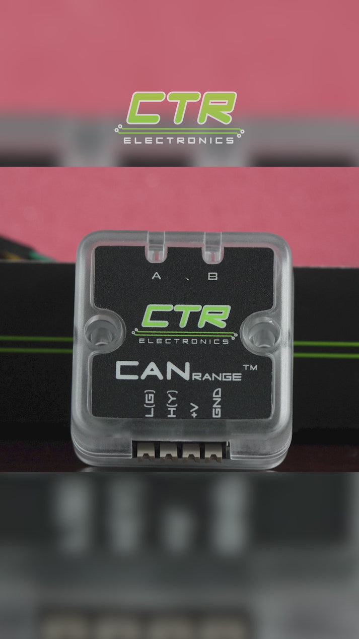 CANrange™- Time-of-Flight Proximity Sensor – CTR Electronics