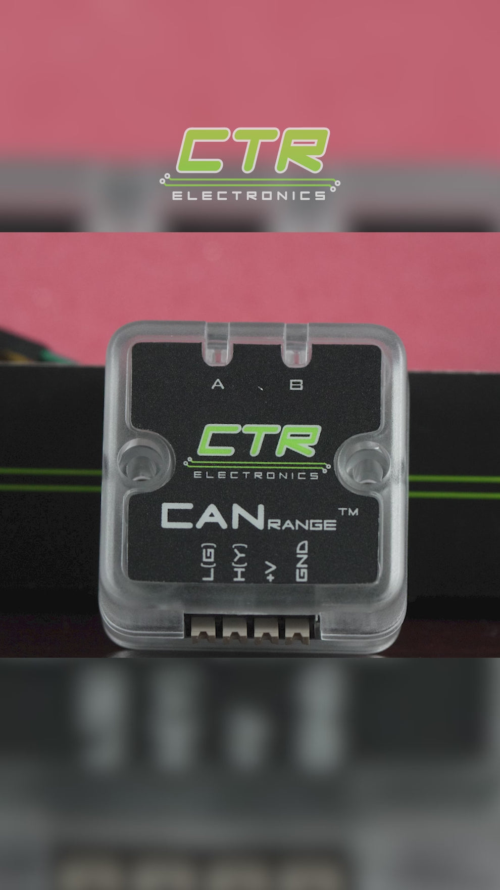 CANrange™- Time-of-Flight Proximity Sensor – CTR Electronics